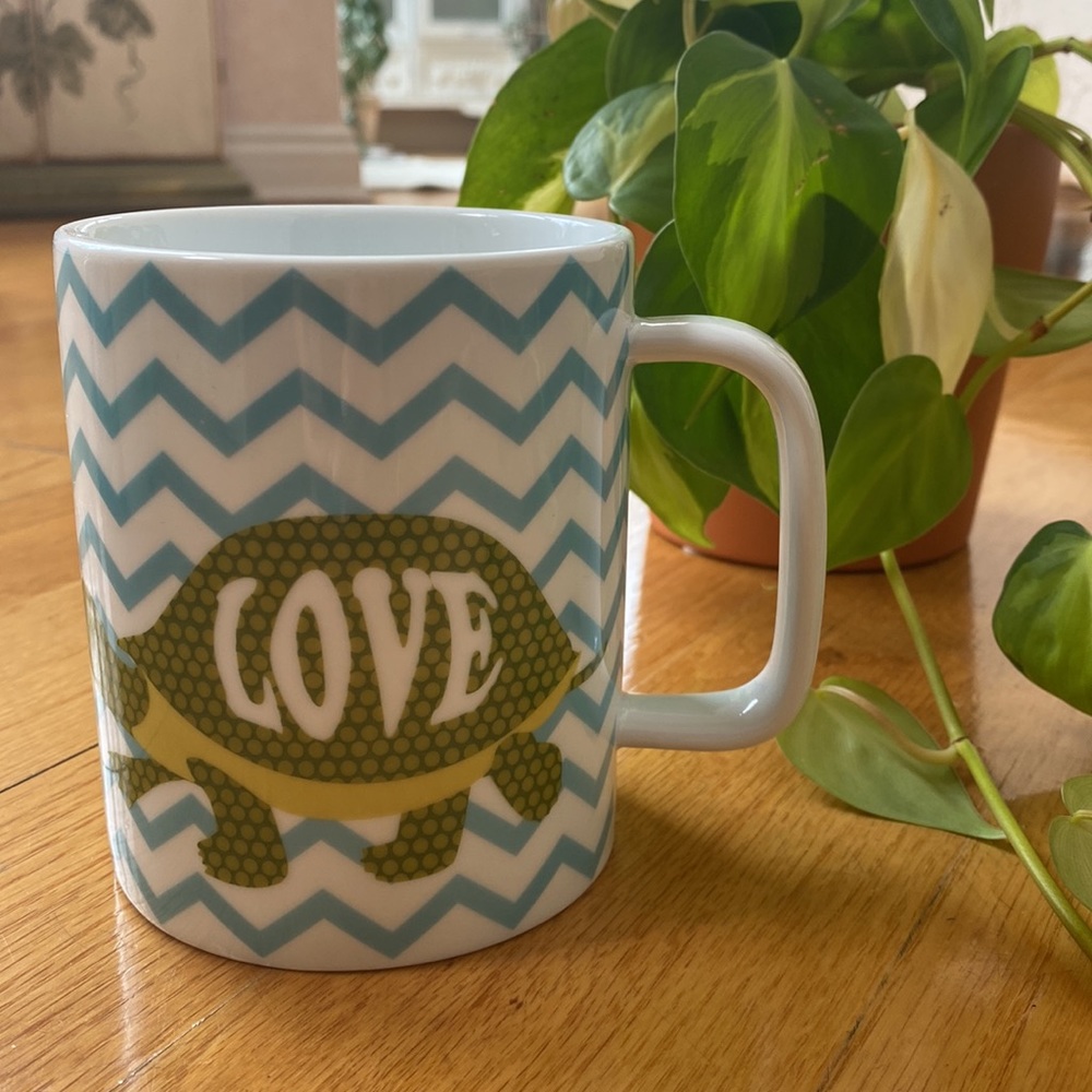 Chevron turtle love mug! 🐢 💜